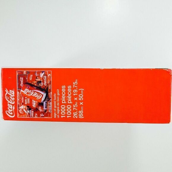 Coca Cola 1000 Piece Puzzle Sign of a Good Taste - Picture 5 of 7